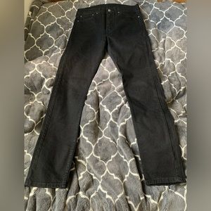 levi’s 510 skinny jeans stretch fit black mens size 34x34